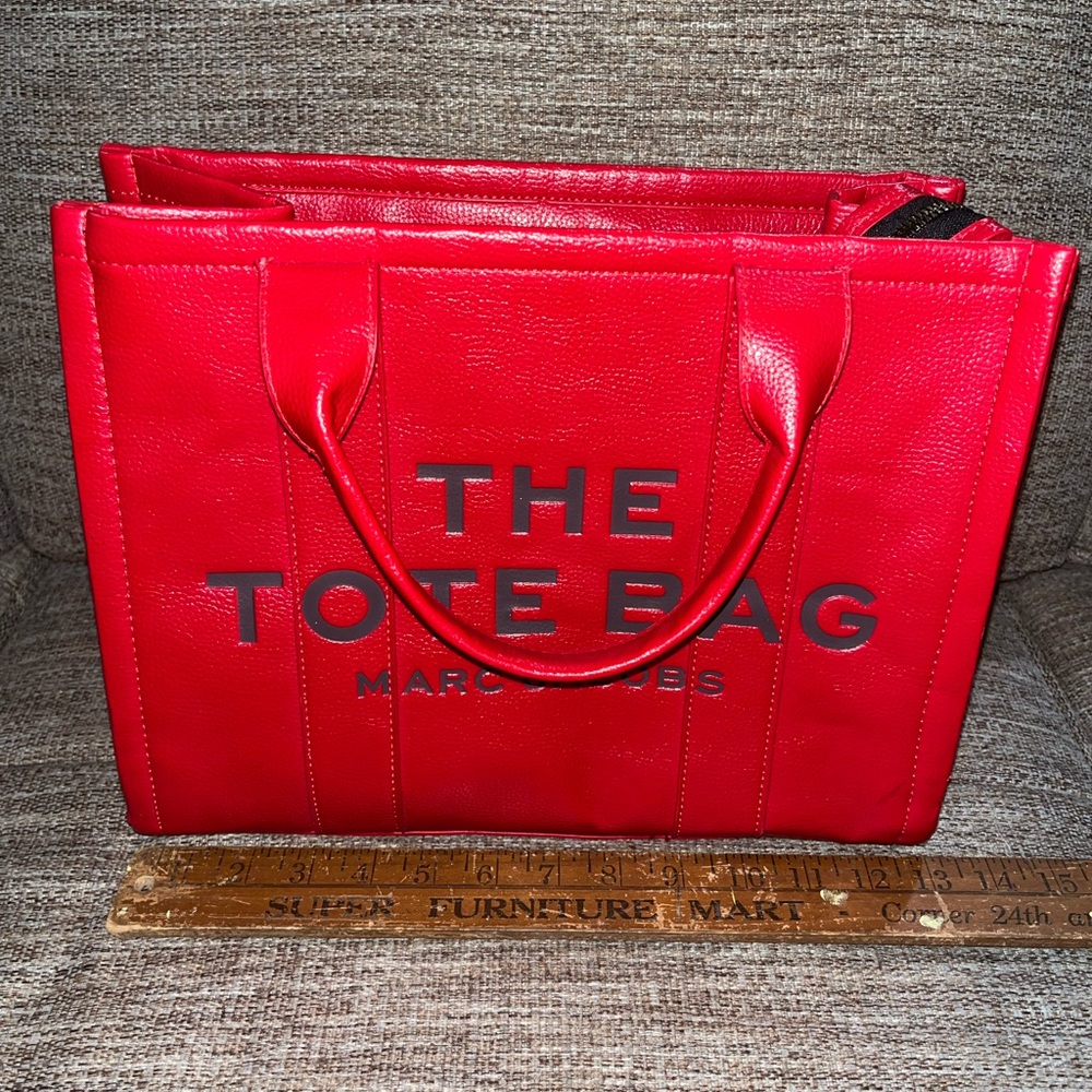 Marc Jacobs Vibrant Red Tote